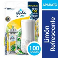 Aromatizante Glade Toque Limón aparato + repuesto