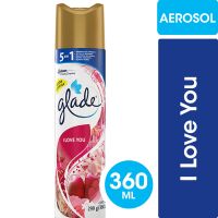 Aromatizante en Aerosol i love you Glade 360ml