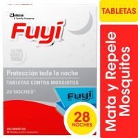 Tabletas para mosquitos Fuyí x 28u
