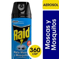 Aerosol mata moscas y mosquitos Raid 360ml