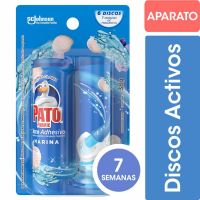 Discos Activos Pato Marina Inodoro x 6 unidades + aparato