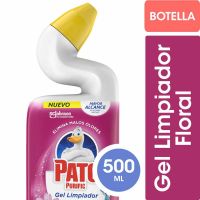 Gel limpiador Pato Purificante Floral Inodoro x 500 ml