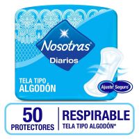 Protectores Diarios Nosotras Respirable x 50 u