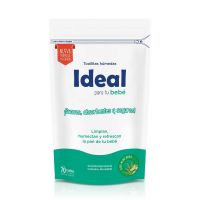 Toallitas Humedas Ideal con Aloe Vera x 70 unidades
