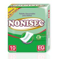 Pañales Adulto Nonisec con Gel XG x 10 u