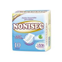 Pañales Adulto Nonisec con Gel XXG x 10 u