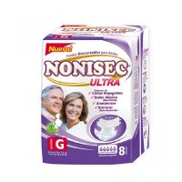 Pañales Adultos anatomicos Nonisec Elastizados G x 8 u