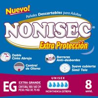 Pañales Adulto Extra Proteccion XG x 8U