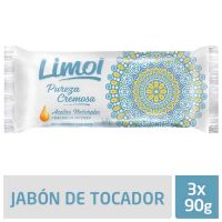 Jabón Limol Pureza Cremosa x 3 u