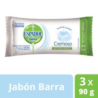 Espadol Jabón en Barra CREMOSO 90gr x 3u