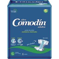 Pañal para Adulto Anatómico Grande x 8 un