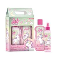 Estuche Sally Unicornio Shampoo 200 ml + Body Splash 125 ml