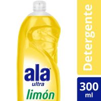 Detergente Lavavajilla ALA Ultra Desengrase Limón 300 ml