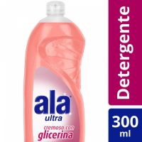 Detergentes Lavavajilla Semi Concentrado ALA Ultra Glicerina 300 ml