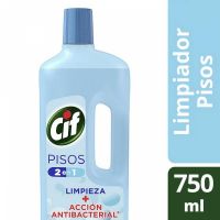 Desinfectante de Piso Cif 2 en 1 Antibacterial x 750 ml