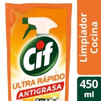 Limpiador Líquido Cif Antigrasa Repuesto 450 ml