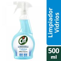 Limpiador Líquido CIF Vidrios Biodegradable 500 ml Gatillo
