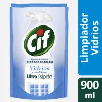 Limpiador Líquido CIF Vidrios Biodegradable 900 ml Doypack