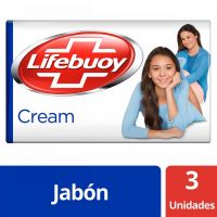 Pack de Jabón Antibacterial Cream x 3 un
