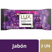 Jabón en Barra Lux Orquídea Negra 3x125 g