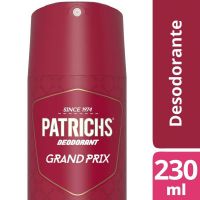 Desodorante en aerosol PATRICHS Grand Prix Fragancias para el cuerpo 230 ml