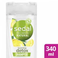 Shampoo sedal Bomba Detox Limpieza 340 ml