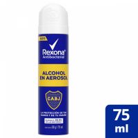 Alcohol en aerosol REXONA Antibacterial Boca 75 ml