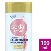 Shampoo sedal Ácido Hialurónico + Vitamina A 190 ml