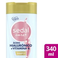 Shampoo sedal Ácido Hialurónico + Vitamina A 340 ml