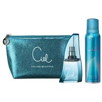 Perfume Mujer Ciel 50ml + Desodorante + Bolso Porta Cosmeticos