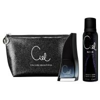 Perfume Mujer Ciel Noir 50ml + Desodorante + Bolso Porta Cosmeticos