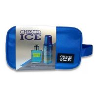 Kit Chester Perfume Ice 60ml + Desodorante + Bolso Necessaire