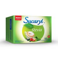SUCARYL SOBRES STEVIA X 50
