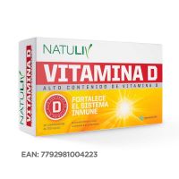Suplemento Natuliv Vitaminico x30cmp Vitamina D