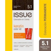 ISSUE Keratin Color Kit N° 5.1 Castaño Claro Ceniza
