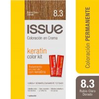 ISSUE Keratin Color Kit N° 8.3 Rubio Claro Dorado