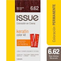 ISSUE Keratin Color Kit N° 6.62 Rojo Intenso Nacarado