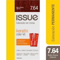 ISSUE Keratin Color Kit N° 7.64 Rubio Rojizo Cobrizo