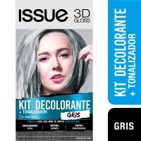 ISSUE 3D Kit Decolorante + Tonalizador Gris