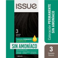 ISSUE SIN AMONÍACO KIT TONO 3 - CASTAÑO OSCURO