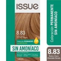 ISSUE SIN AMONÍACO KIT TONO 8.83 - RUBIO CLARO CHOCOLATE DORADO