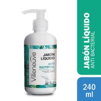 Jabón Liquido Villeneuve Antibacterial x 240ml