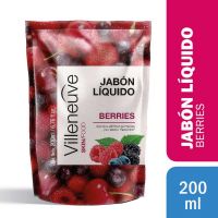 Repuesto Jabón Liquido Villeneuve Berry x 200 ml