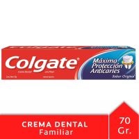 Crema Dental Colgate Máxima Protección Anticaries 70g