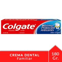 Crema Dental Colgate Máxima Protección Anticaries 180g
