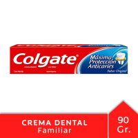 Crema Dental Colgate Máxima Protección Anticaries 90g