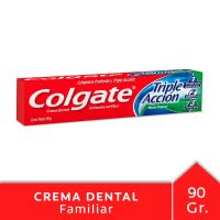 Crema Dental Colgate Triple Acción Menta Original 90g