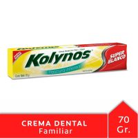 Crema Dental Kolynos Súper Blanco Frescura Intensa 70g