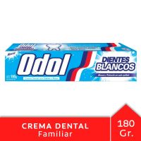 Crema Dental Odol Dientes Blancos 180g