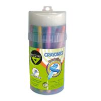Crayones retráctiles Pizzini 18 colores
